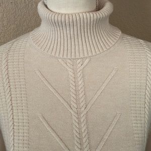 Cyrus Braided Turtleneck Sweater